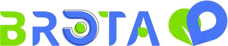 Logo Brota - Horizontal colorido