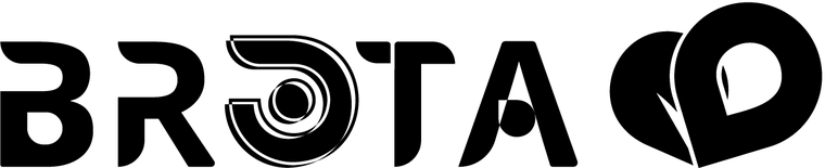 Logo Brota - Horizontal preta