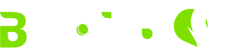 Logotipo horizontal verde e branco
