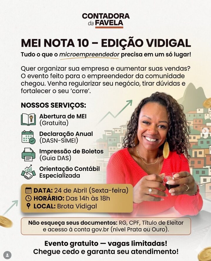 MEI Nota 10 — Edição Vidigal
