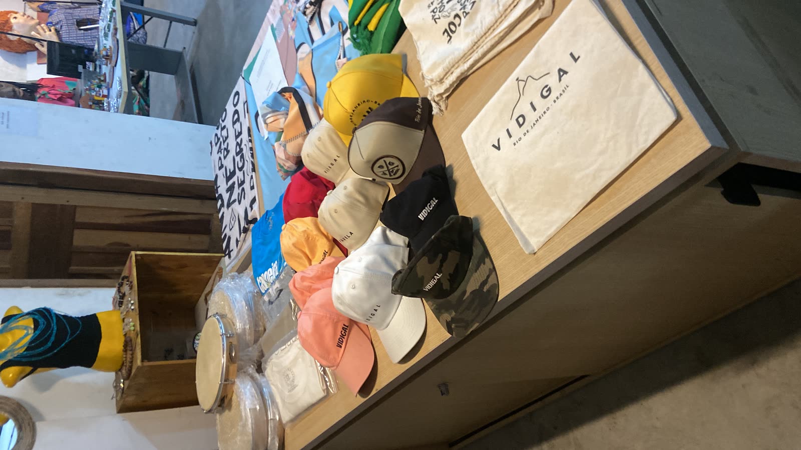 Loja Terra Fértil — bonés e produtos Vidigal